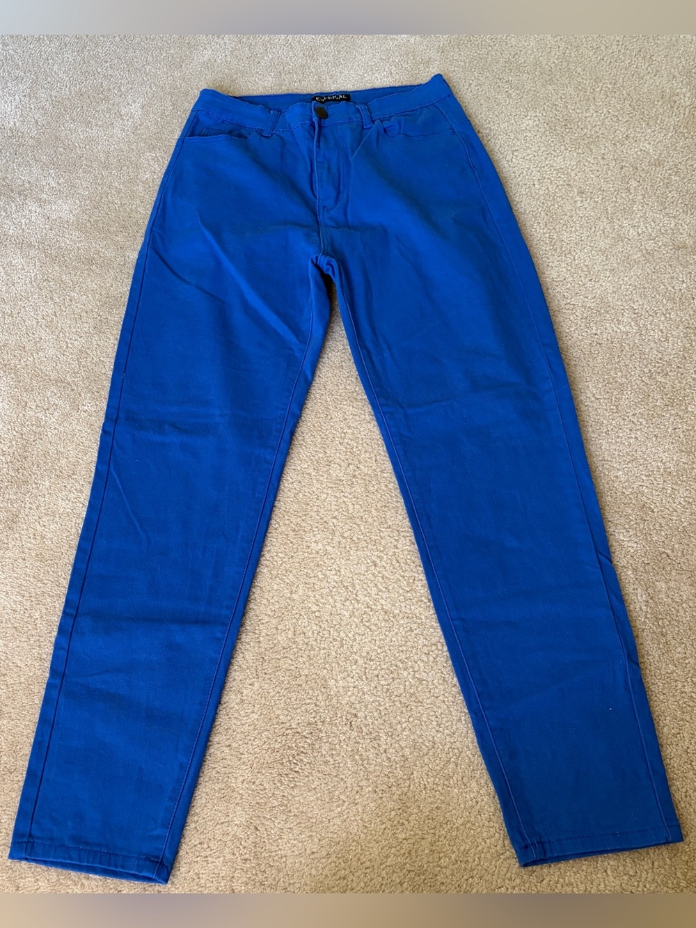 Women’s Skinny Jeans in Bright Blue